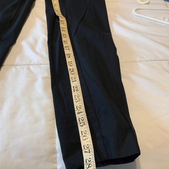 Pull On Black Zipper Detailed Pants  (size Med - inseam 28”) Style & Co - Picture 5 of 5
